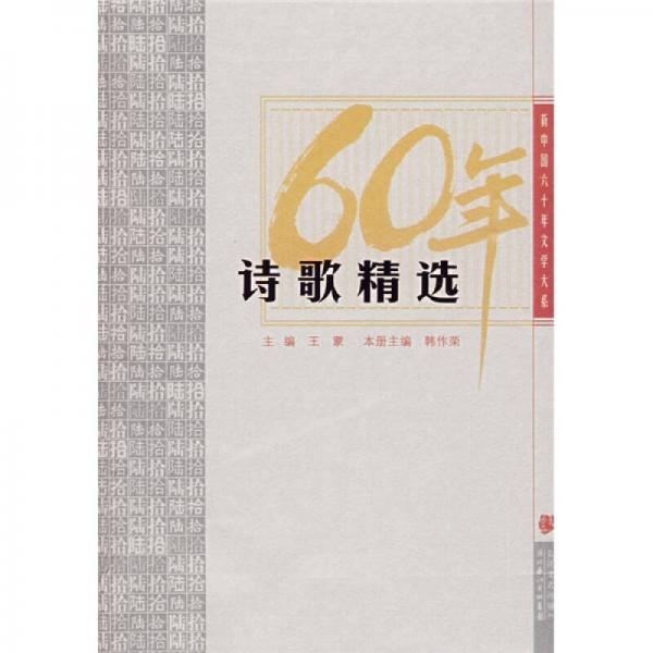 《新中国六十年文学大系 诗歌精选》王蒙主编 长江文艺出版社 2009