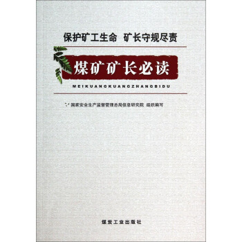 保护矿工生命矿长守规尽责煤矿矿长必读