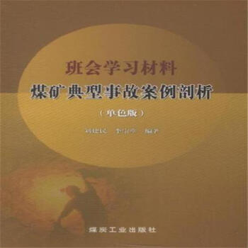 煤矿典型事故案例剖析（单色版）                                                                                     