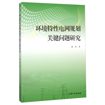 环境特性电网规划关键问题研究