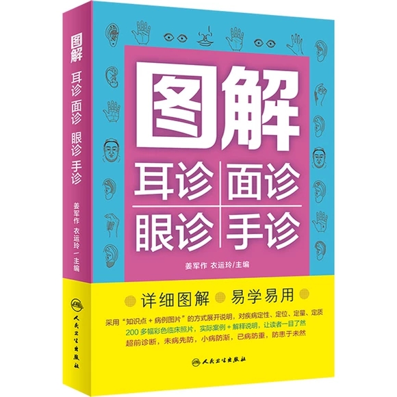 图解耳诊面诊眼诊手诊