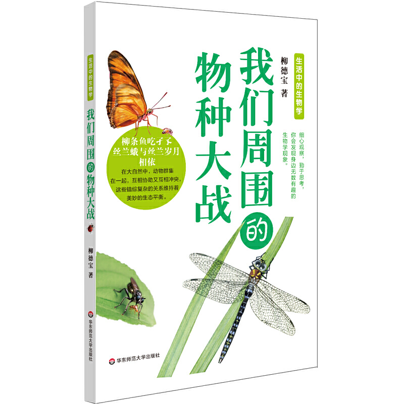 我们周围的物种大战（细心观察，勤于思考，会发现身边无数有趣的小昆虫。生活中的生物学，小学生科普读物）
