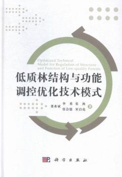 低质林结构与功能调控优化技术模式
