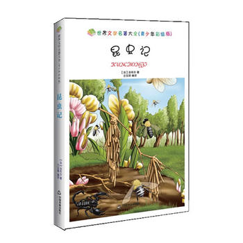  世界文学名著大全（青少年彩绘版）【共10册】：昆虫记 鲁滨逊漂流记 木偶奇遇记 尼尔斯骑鹅旅行记 神秘岛 伊索寓言 汤