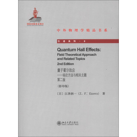 量子霍尔效应:field theoretical approach and related topics